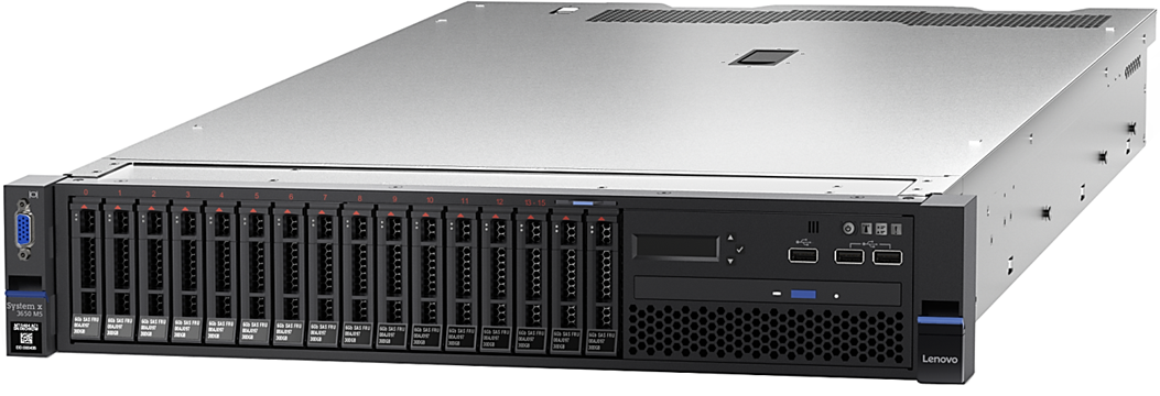 Lenovo 8871C2x System x3650 M5 (E5-2600 v4) Intel Xeon 1x E5-2620 v4 8C 2.1GHz 20MB 2133MHz 85W